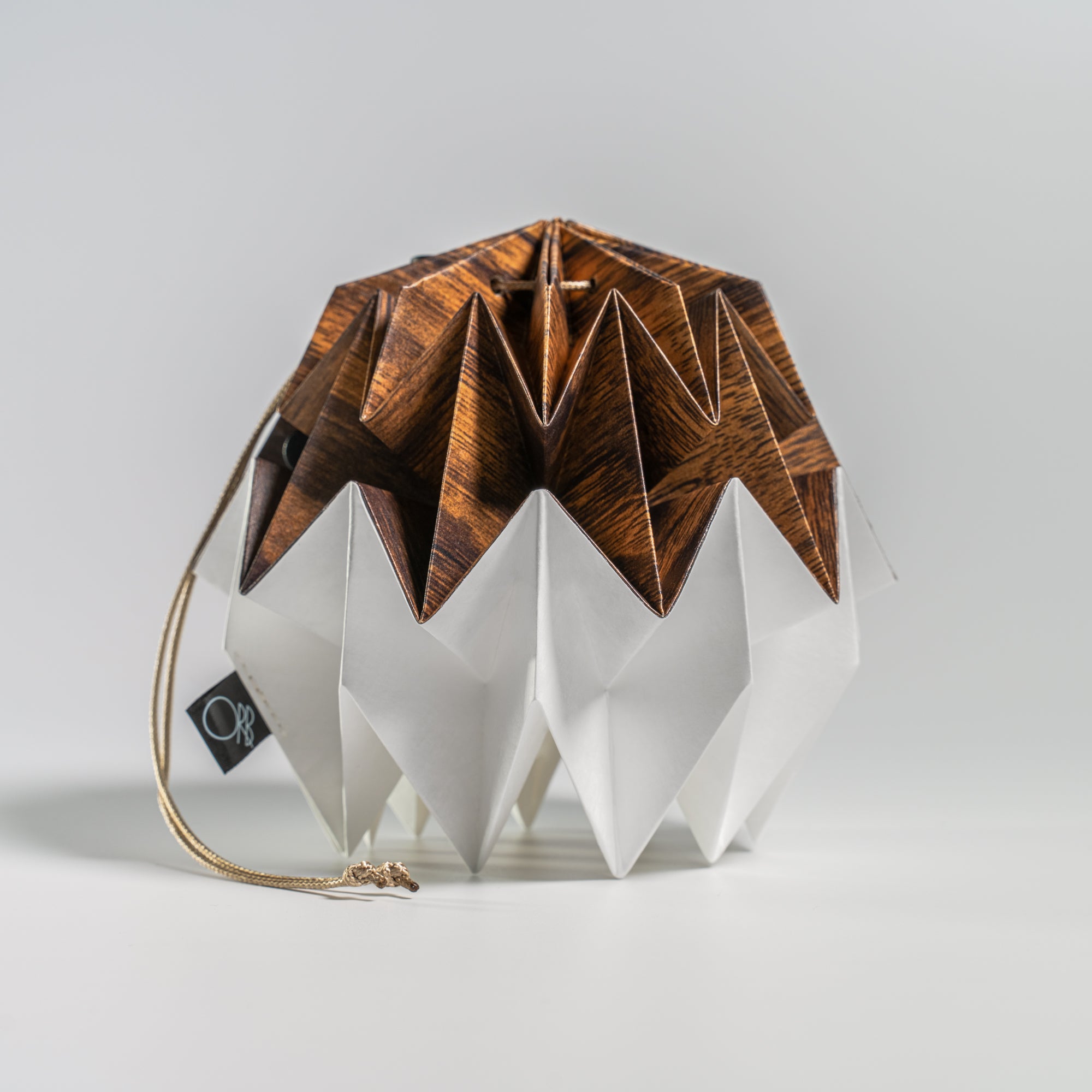 Tyvek Lampshade V.2 - Tigerstrip Blue – Metamatter